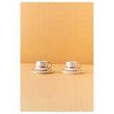 Waba Kl61 Coffee Cups Set 2 Pieces-Burgundy