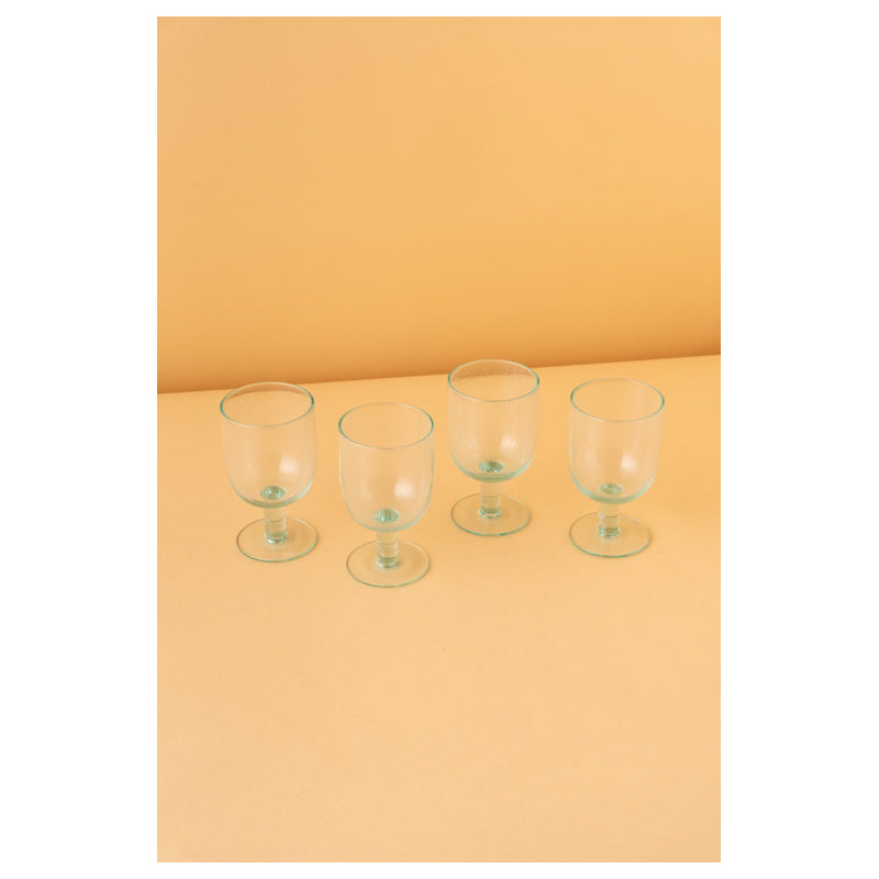 Waba Juice Glass Set 4 Pieces Hl7-Clear