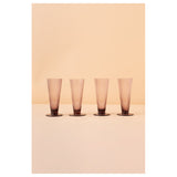 Waba Juice Glass Set 4 Pieces Hl8-Honey
