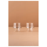 Waba Hl4 Coffee Cups Set Double 2 Pieces-Silver