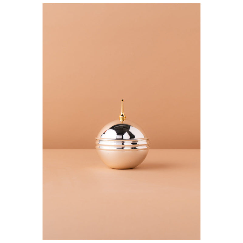 Waba Tp2 Jar Steel-Shiny Silver / Gold Handle