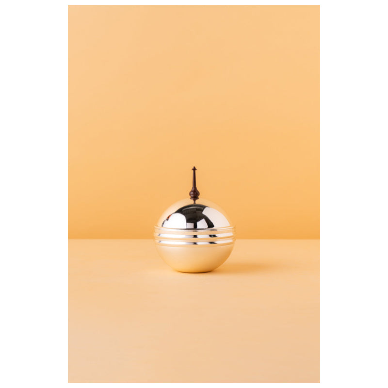 Waba Tp2 Jar Steel-Shiny Silver / Wooden Handle