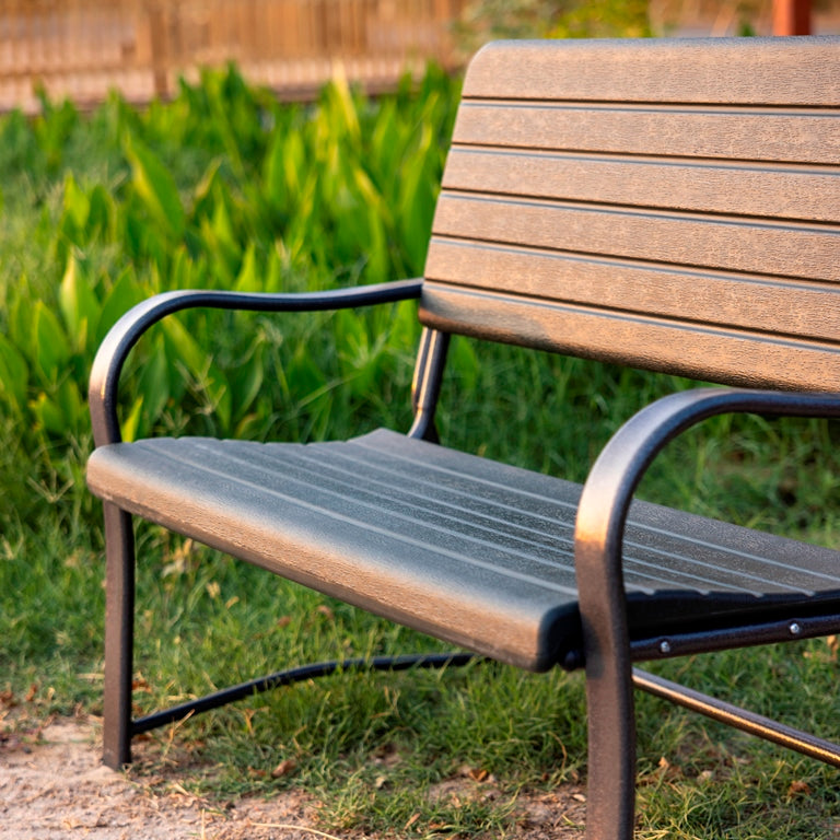 Garden bench 2 seater - Dark Green