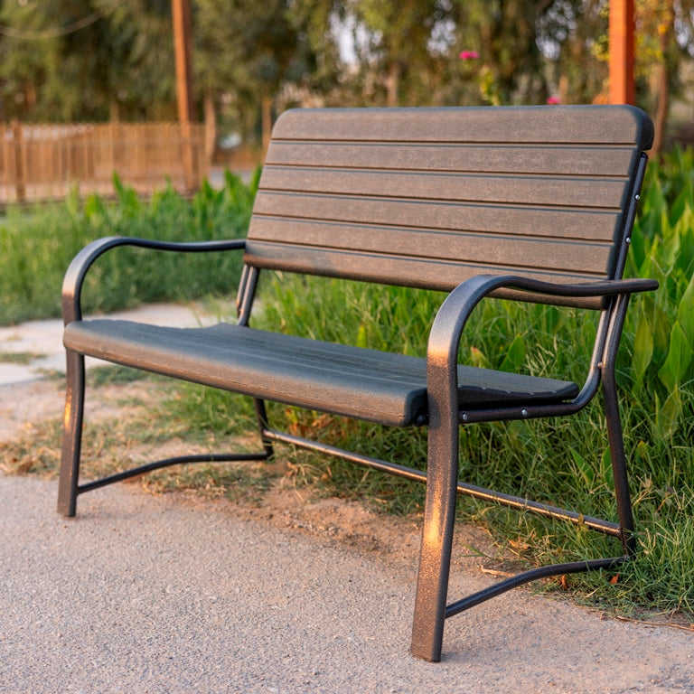 Garden bench 2 seater - Dark Green
