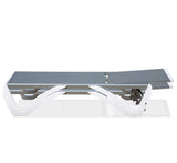 Full Flat Aluminum sun bed- Grey Color