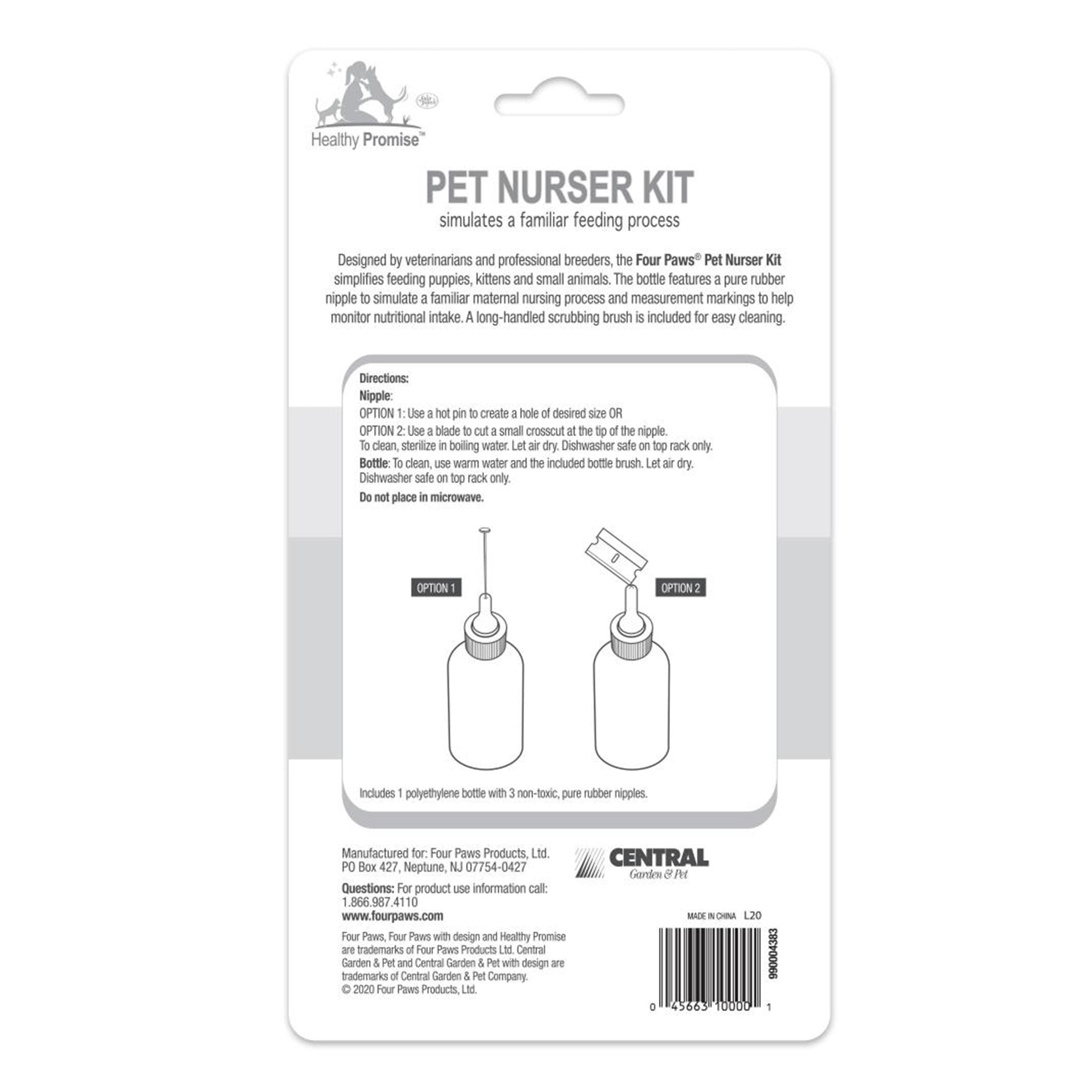 Pet nurser kit, White