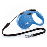 Classic Cord Dog Leash Retractable Medium 5m Blue