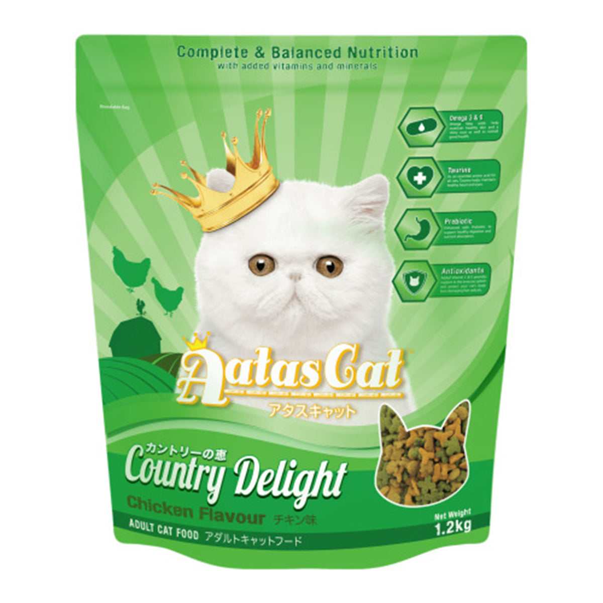 Country Delight Chicken Flavor Adult Cat Dry Food
