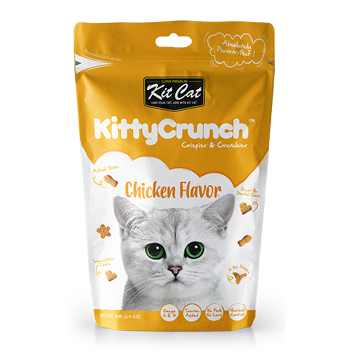 Crunch Chicken Flavor Cat Treats