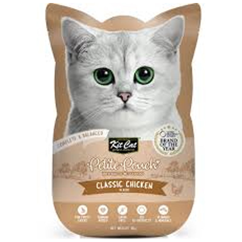 Petite Classic Chicken in Aspic Cat Food Pouch - 70 g