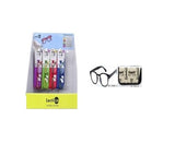 Lection Anti-Blue Light Kids Glasses With Pouch & Hangtag-Black