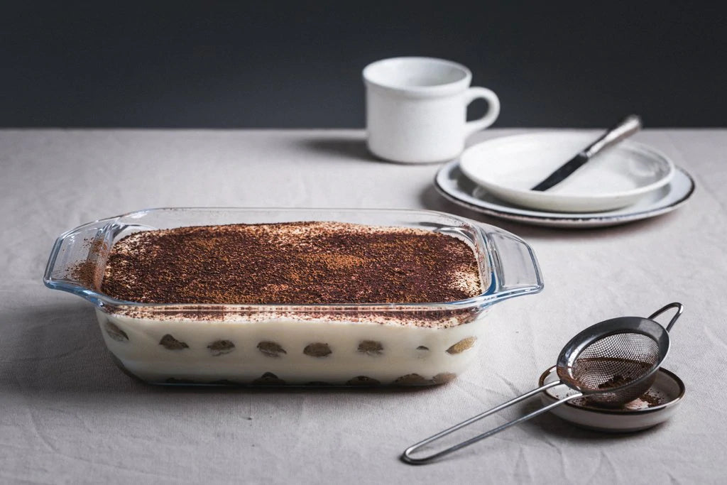 Baking Dish with handles, Clear