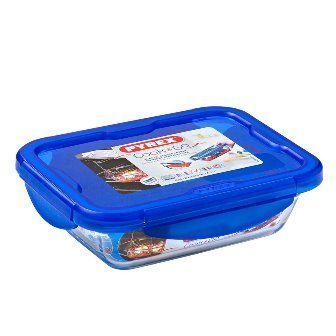 Rectangular Dish With Lid - 0.8 L