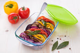 Rectangular Food Canister , Clear