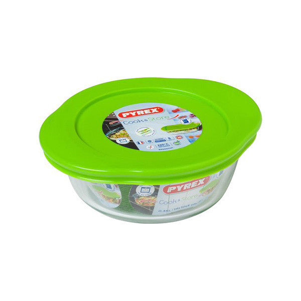 Round Food Canister , Clear