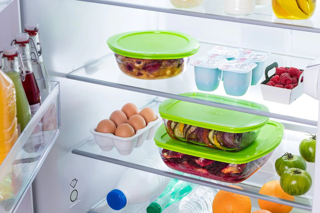 Round Food Canister , Clear