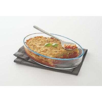 Glass rectangular roasters set