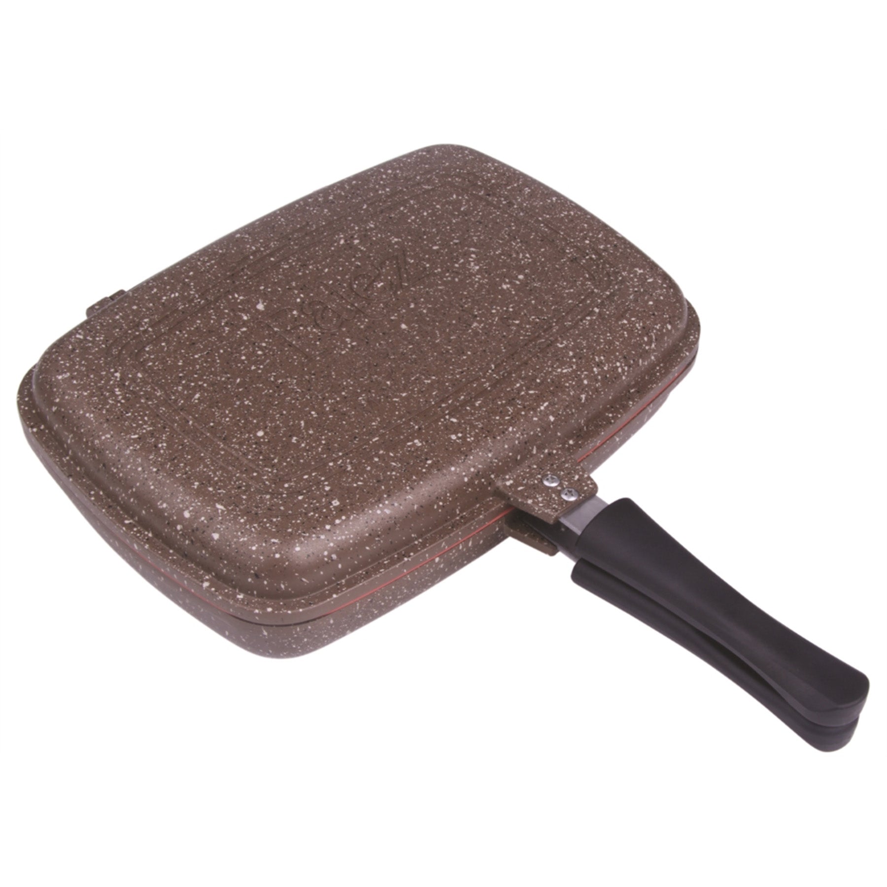 Double grill pan