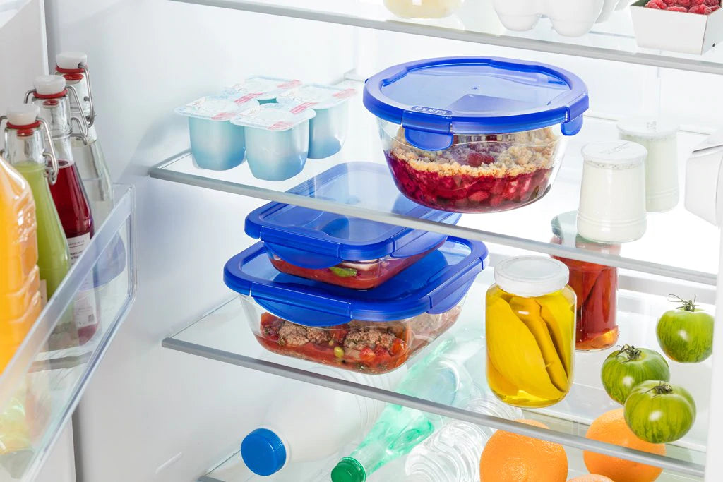 Square Food Canister , Clear