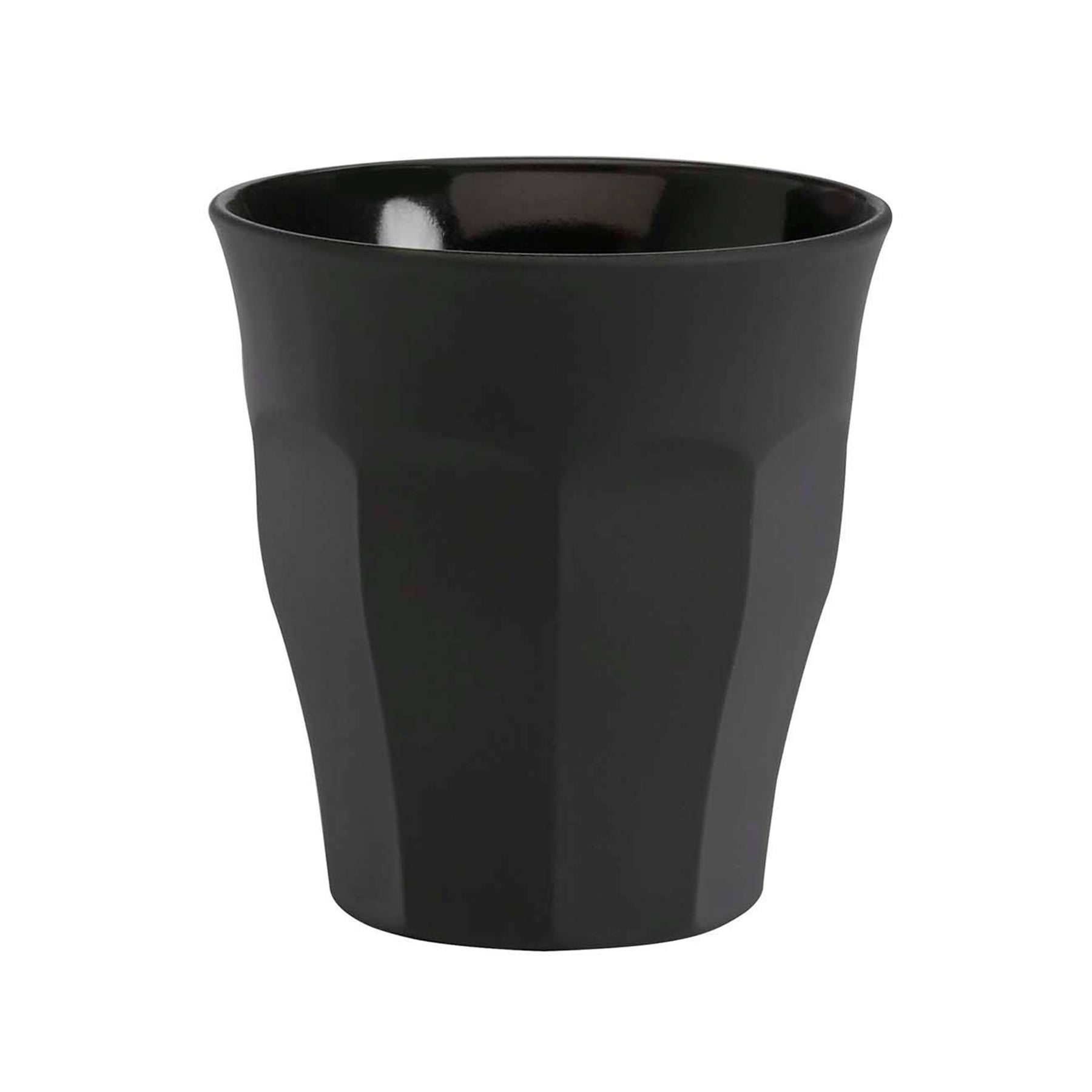 Glass Tumbler - Matt Black color