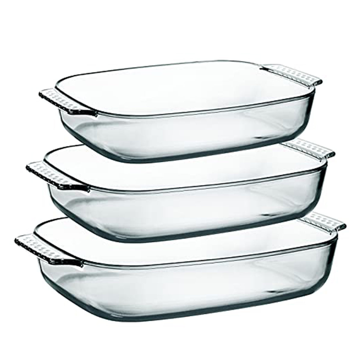 Pyrex Rectangular Roaster Set Of 3 PCS