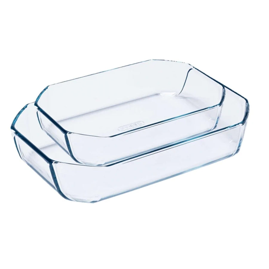 Set Of 2 Rectangular Roasters