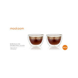 Mooloom 2Pcs Cawa Cup Set 70Ml-Clear