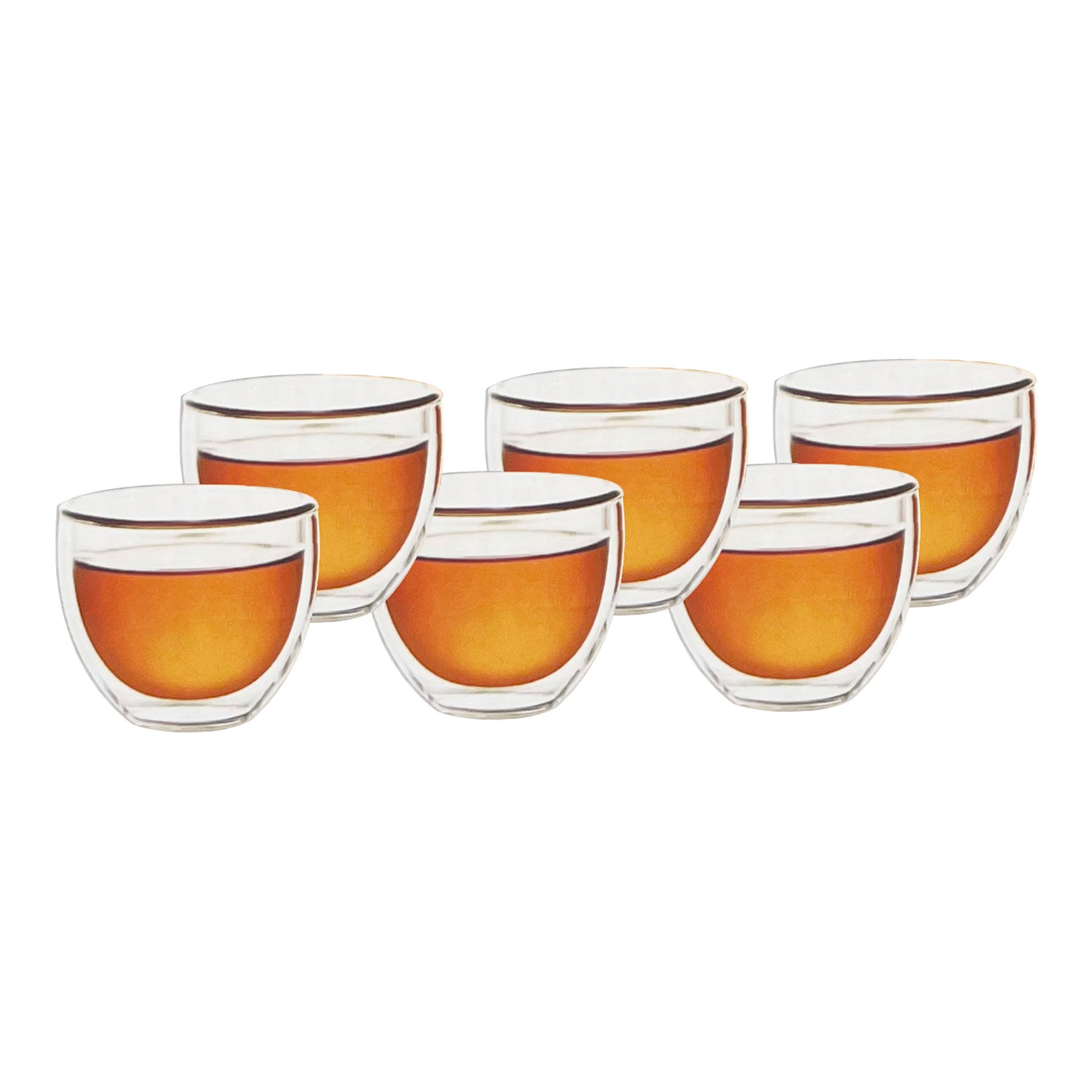 Double Wall Glass cup set