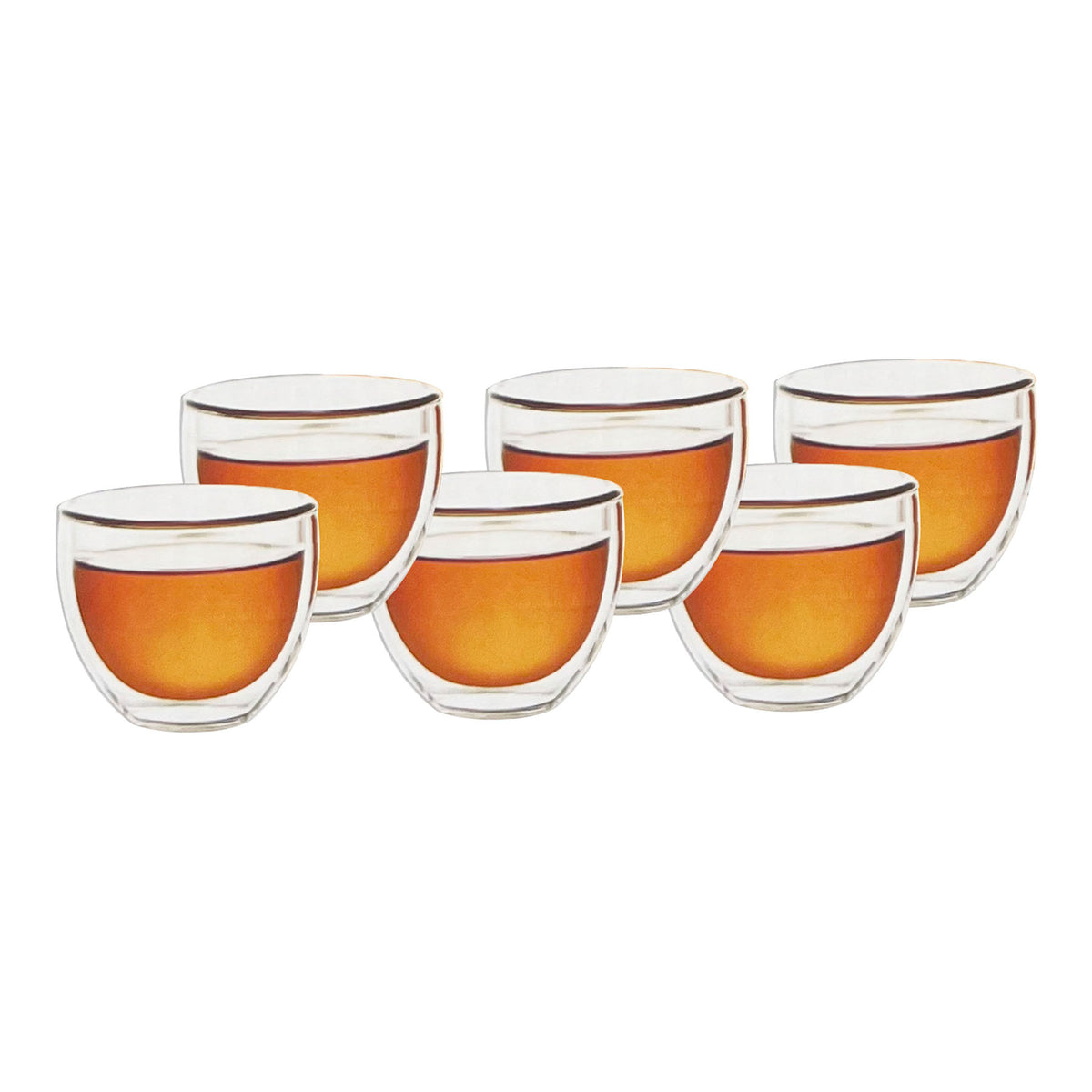 Double Wall Glass cup set