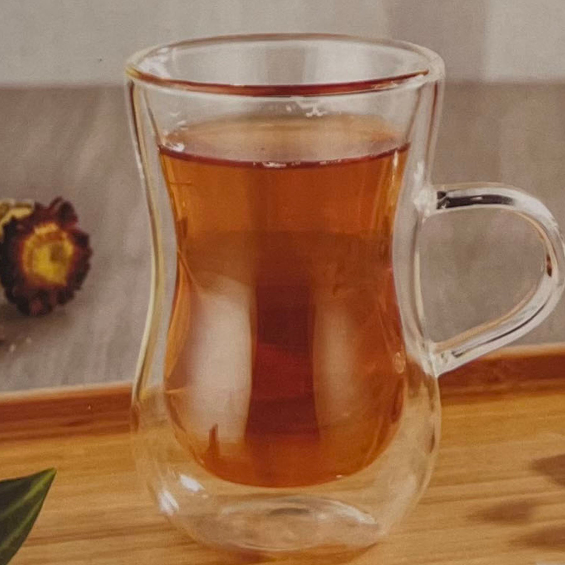 Double Wall Glass cup