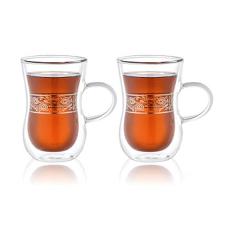 Mooloom 2Pcs Bsg Dw Tea Cup Set 200Ml -Clear