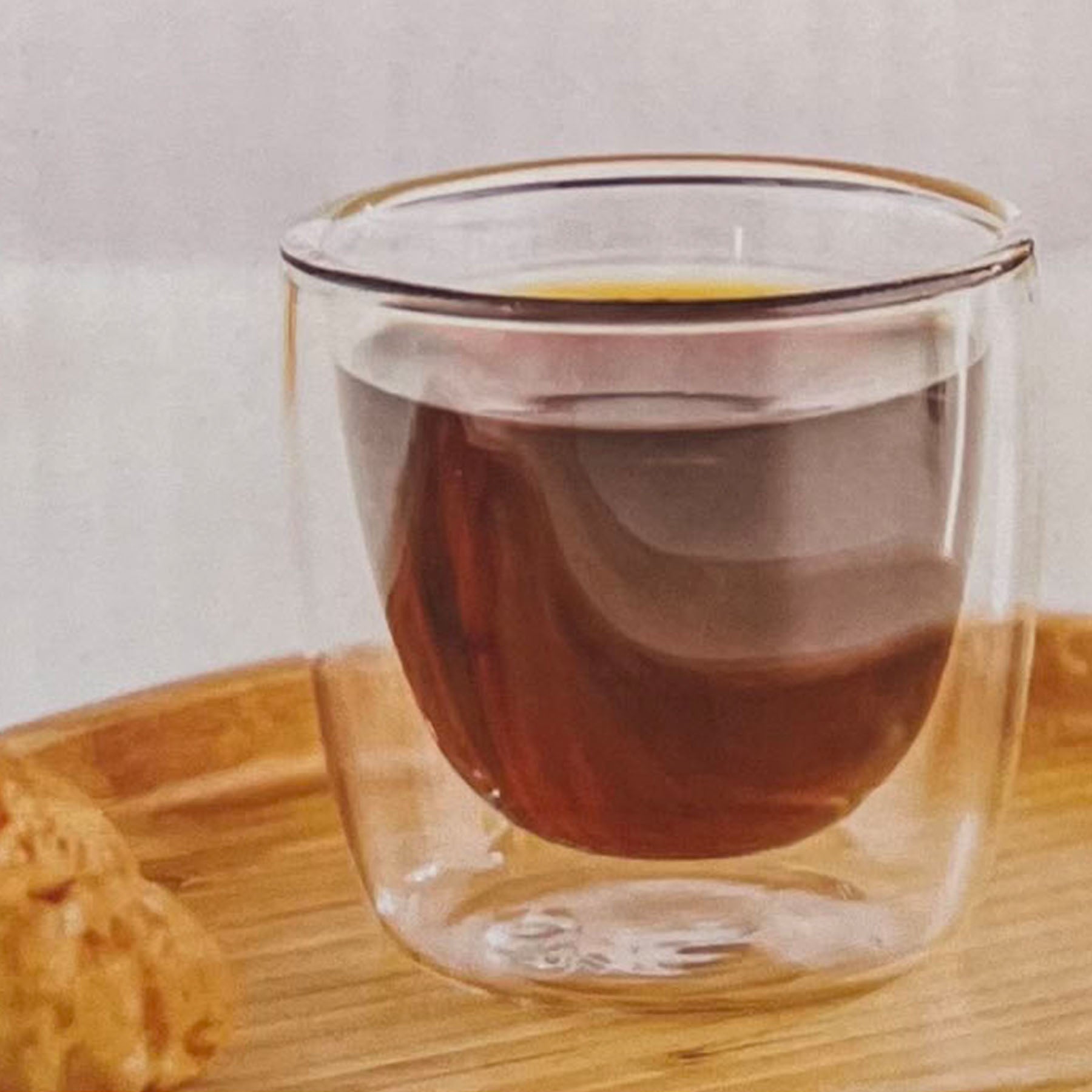 Double Wall Glass cup