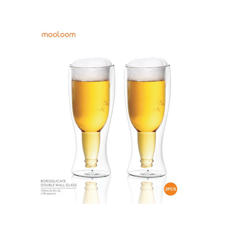 Mooloom 2Pcs Tumbler 720Ml - Yellow