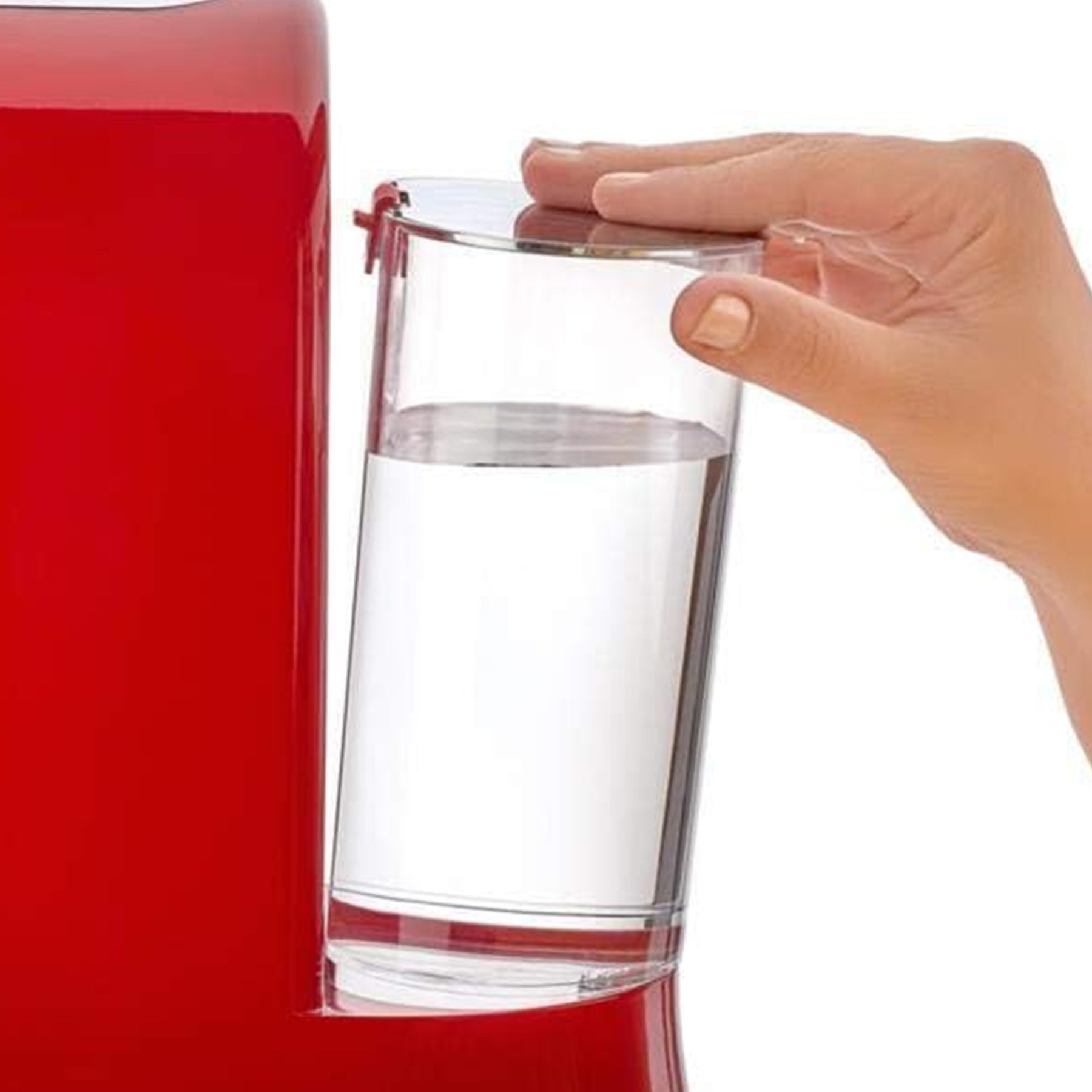 Coffee Maker Stainless Steel 4 Cups - Red