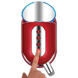 Coffee Maker Stainless Steel 4 Cups - Red