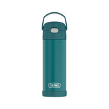 Thermos Vacuum Insulated Hydration Stainless Steel Bottle With Spout 470 Ml-Green