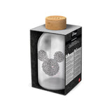 Stor Mickey Glass Drink Bottle 620 Ml - Clear