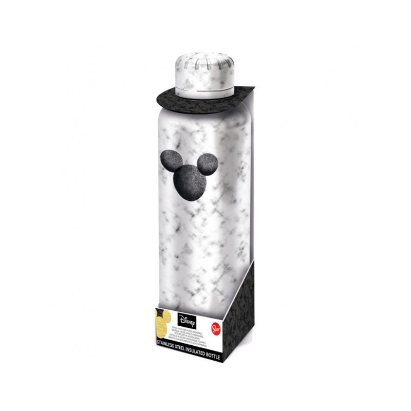 Stor Mickey Insulated Steel Bottle 515 Ml - Silver