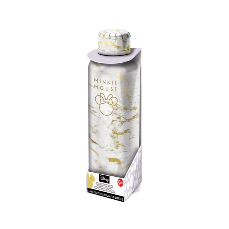 Stor Minnie Insulated Steel Bottle 515 Ml - Silver