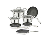 Silverstar 18/10 Stainless Steel 10 Pcs Cooking Set-Silver