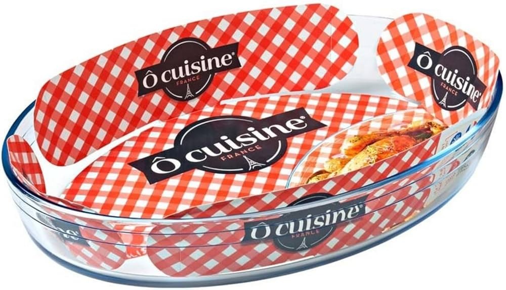 Oval Roaster 2 L -  Clear