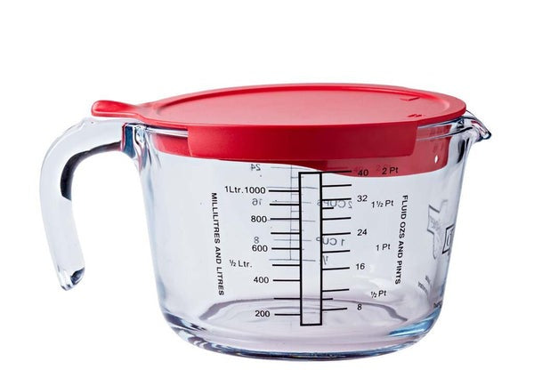 Measure Jug With Lid  1L - Clear