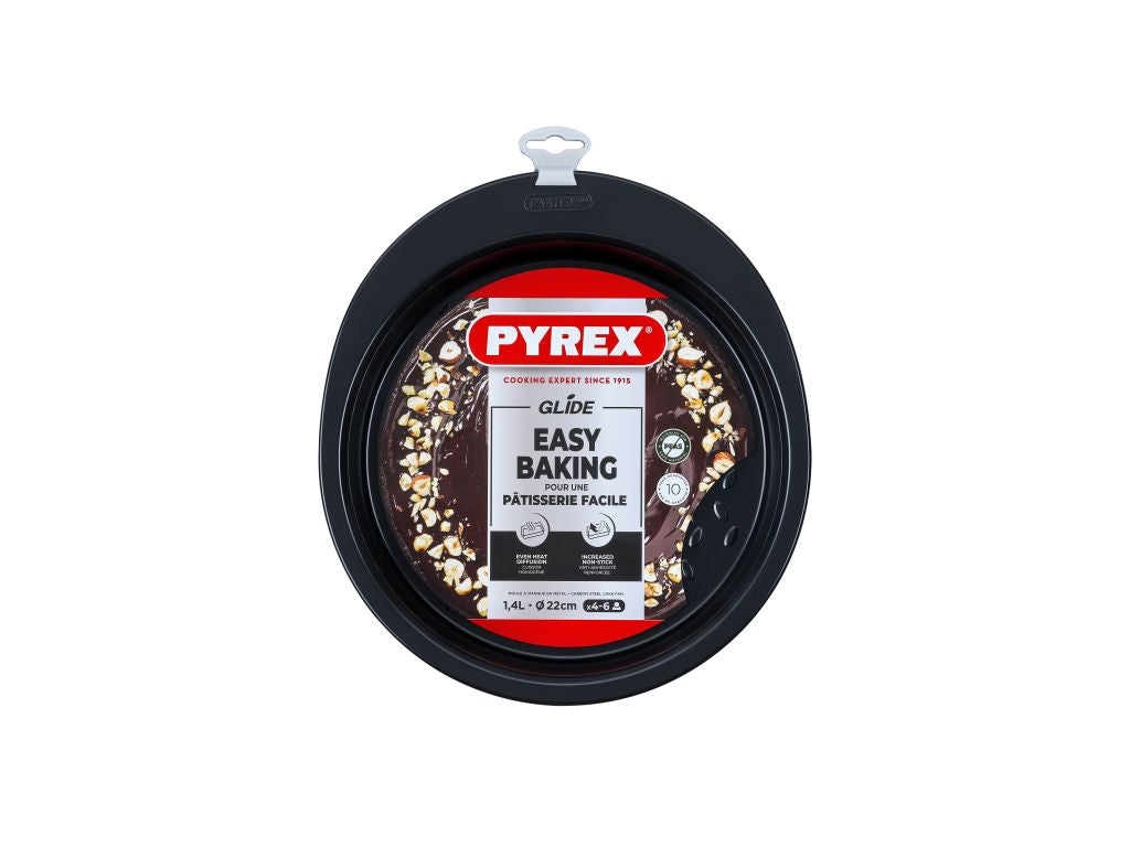 Pyrex Cake Pan 22Cm ,1.4L-Black