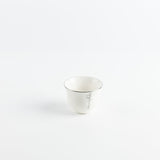 Tea And Arabic Coffee Set 19 Pcs - Pearl White + Silver