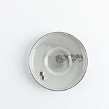 Tea And Arabic Coffee Set 19 Pcs - Grey + Silver
