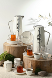 Luxury Full Hospitality Set Pearl White + Silver