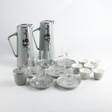 Luxury Full Hospitality Set 21 pcs - Grey + Silver
