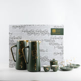 Luxury Full Hospitality Set 21 pcs- Olive + Gold