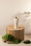 Incense Burner - Beige + Gold