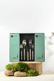 Cultery Set 30 Pieces - Gold+Silver